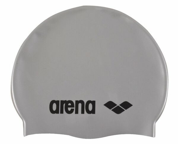 Шапочка для плавания Arena CLASSIC SILICONE, серый