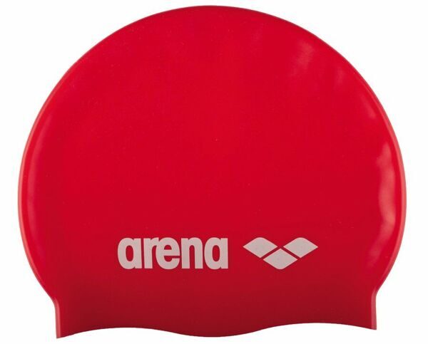 Шапочка для плавания Arena  CLASSIC SILICONE, красный