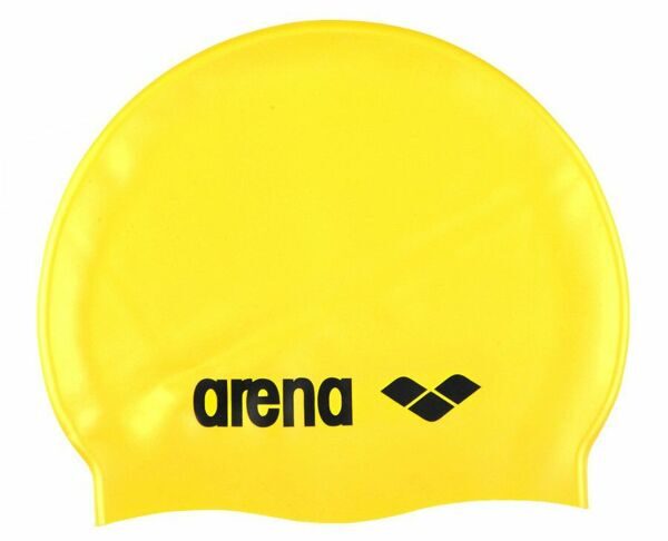 Шапочка для плавания Arena CLASSIC SILICONE, желтая